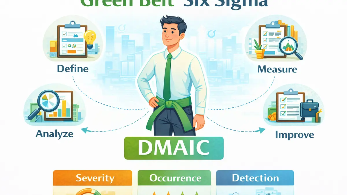 Green Belt Lean Six Sigma: Complete 2026 Guide to Role, Skills, Certification and Career Impact