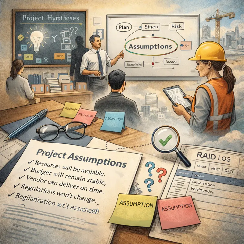 Project Assumptions : définition, exemples et méthode pour maîtriser les hypothèses de projet en 2026