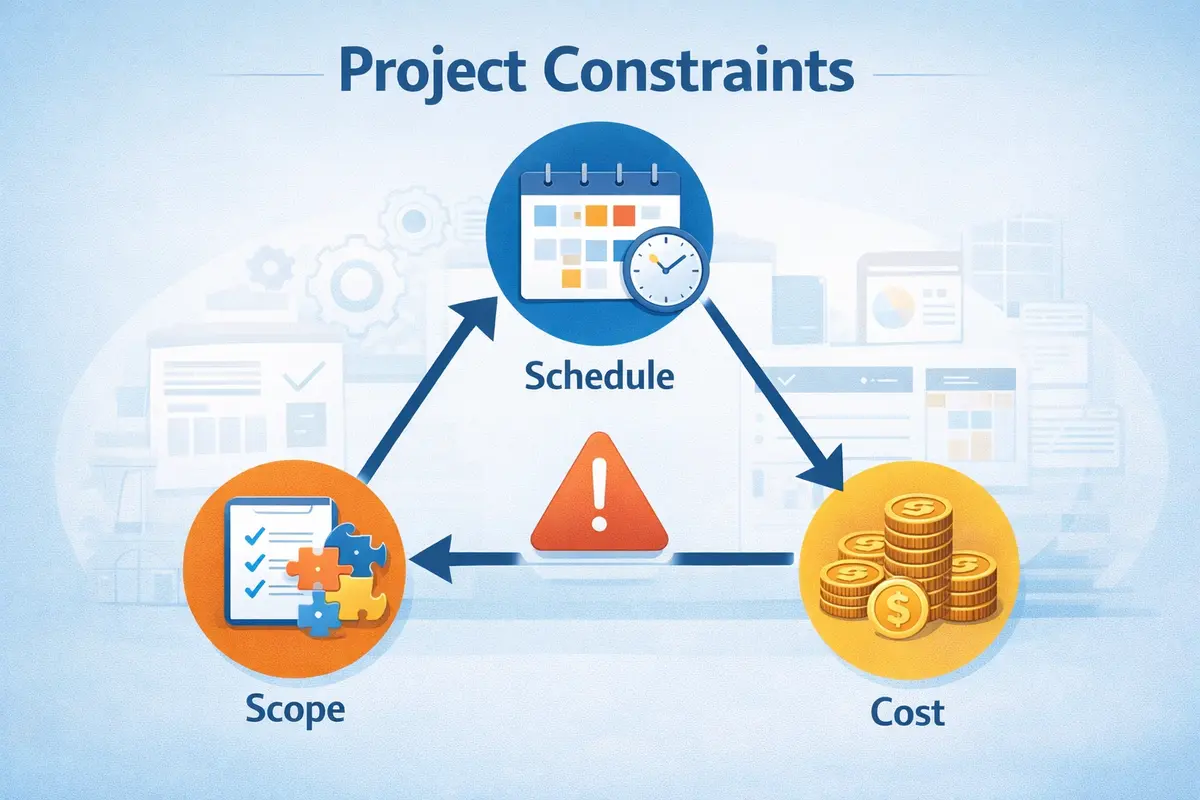 Project Constraints : maîtriser les contraintes projet (scope, délais, coûts) en 2026
